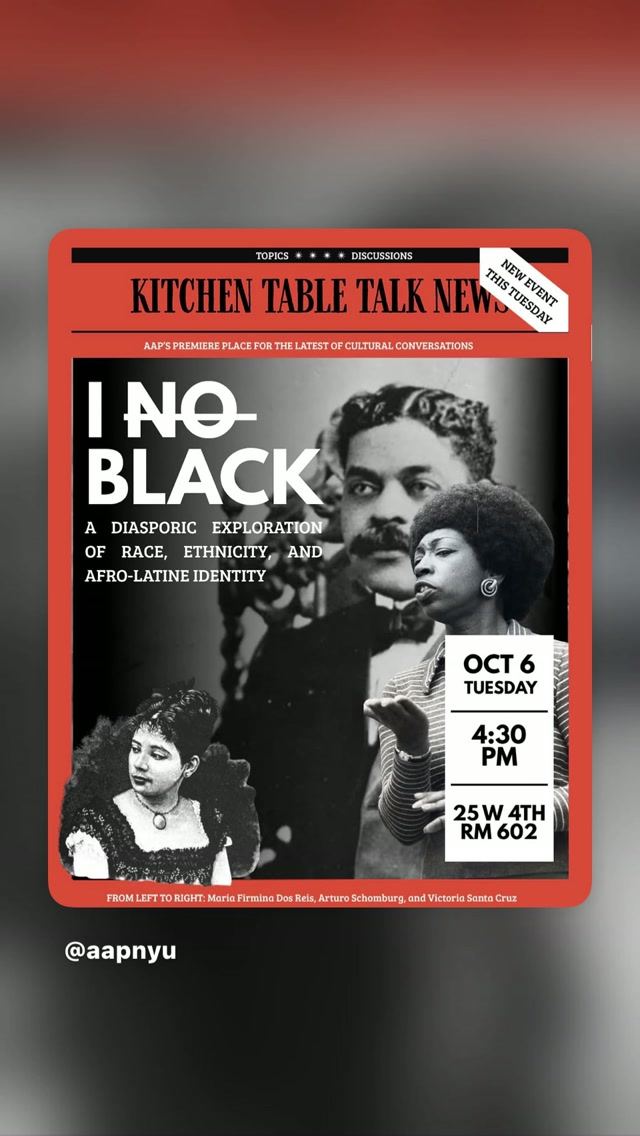 I NO BLACK: A DIASPORIC EXPLORATION OF RACE, ETHNICITY, AND AFRO-LATINO IDENTITY
