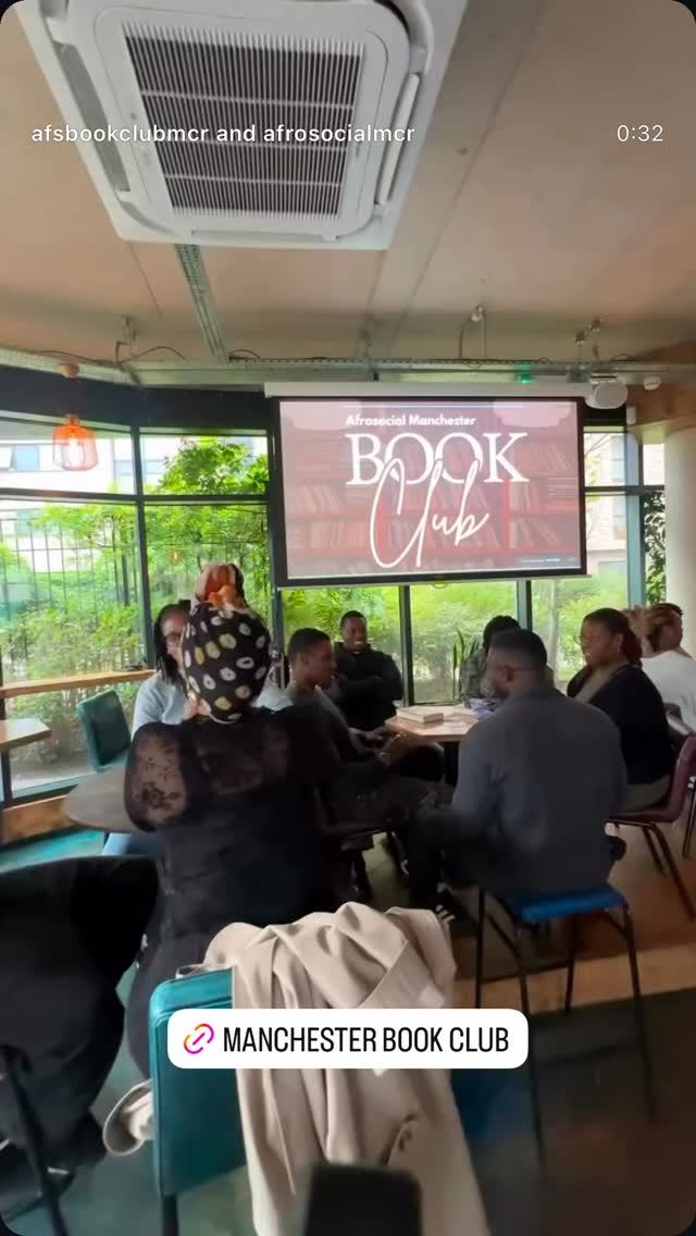 Afrosocial Manchester Book Club, Wed, Oct 28, Blackfriars