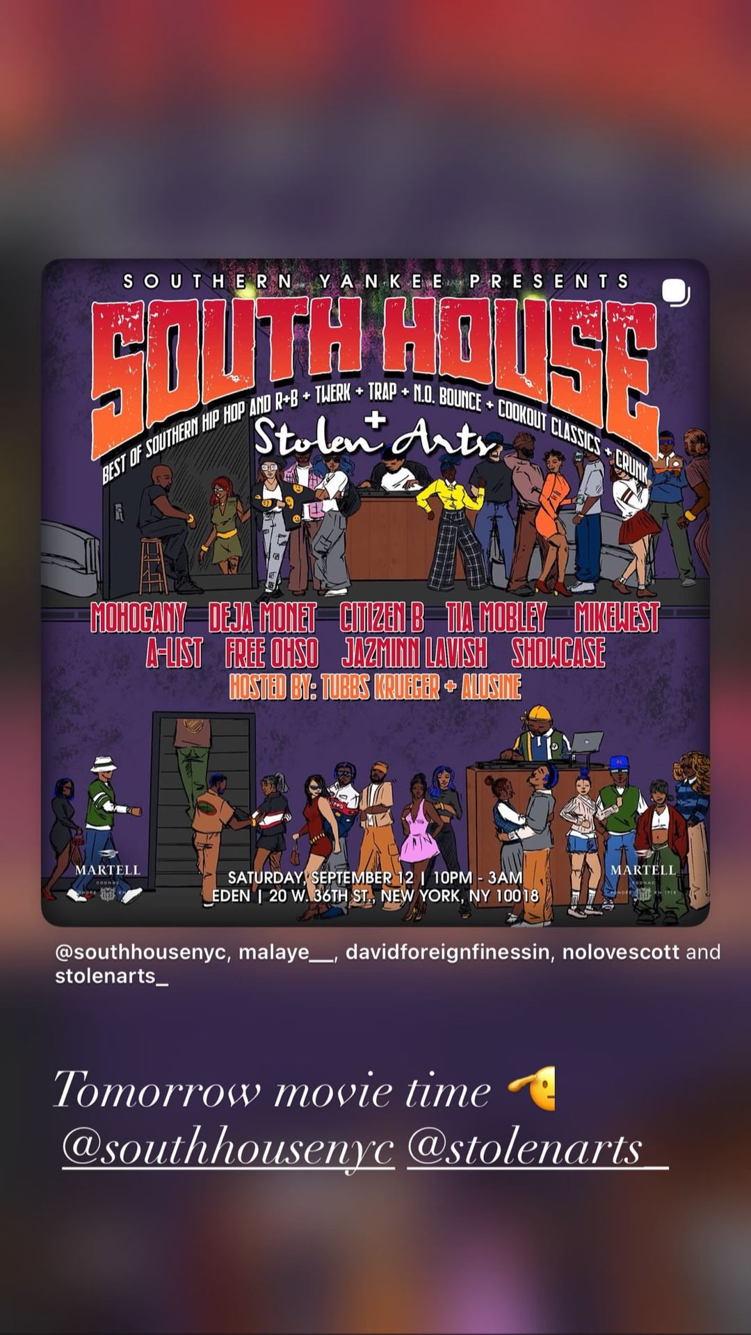 SOUTH HOUSE + Stolen Arts