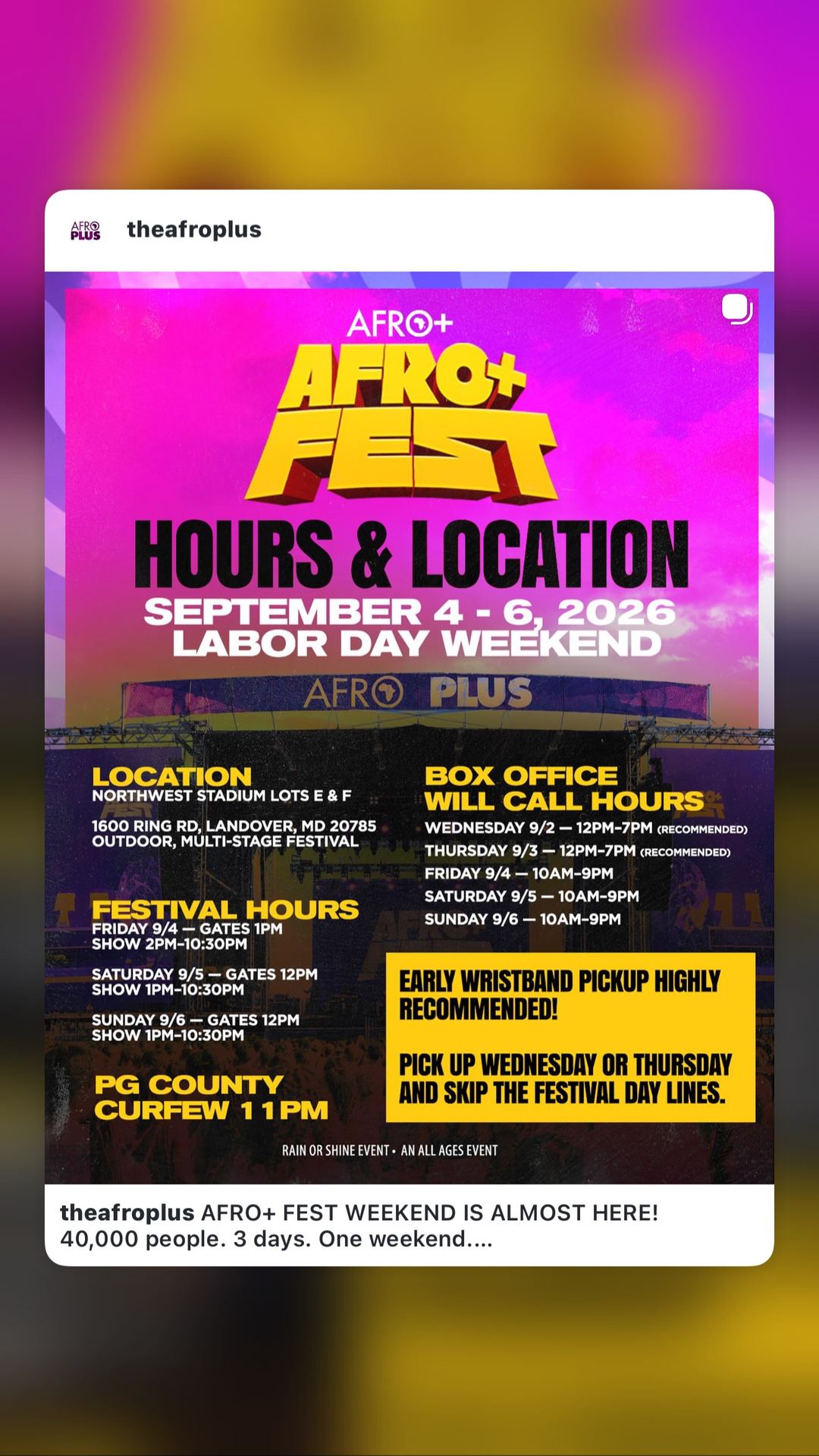AFRO+ FEST