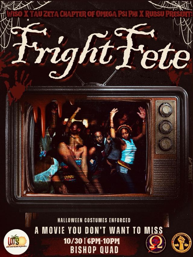 Fright Fete, Fri, Oct 30, Bishop Quads Circle