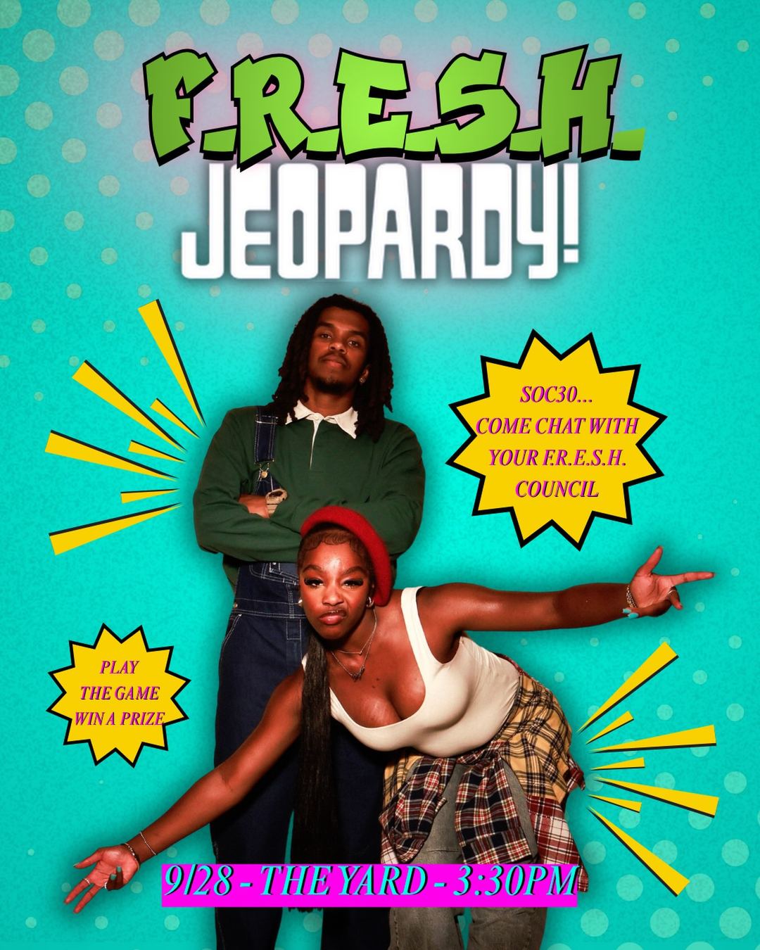 F.R.E.S.H. Jeopardy!