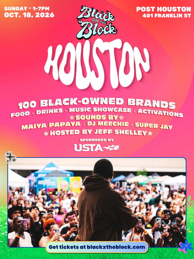 Black on the Block Houston, Sun, Oct 18, Skylawn, Downtown Houston