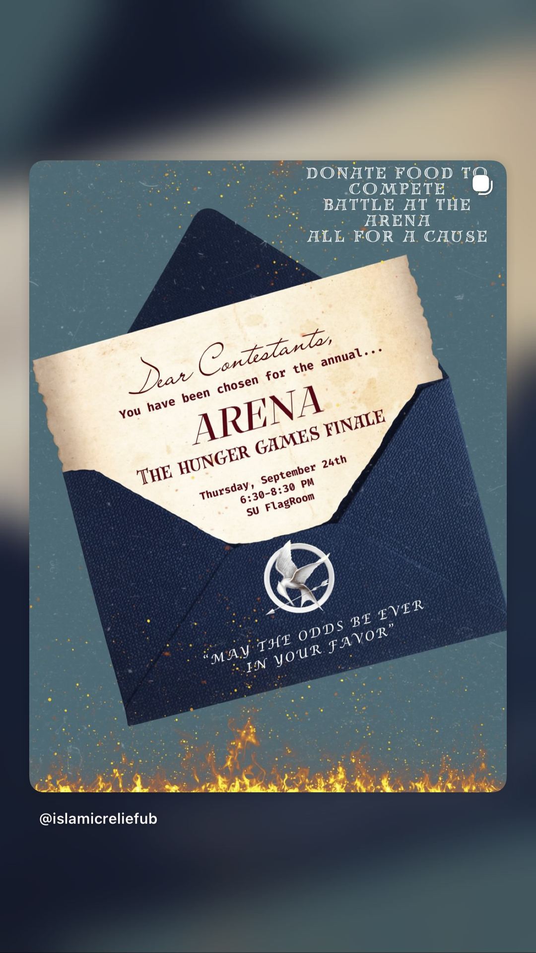 ARENA THE HUNGER GAMES FINALE