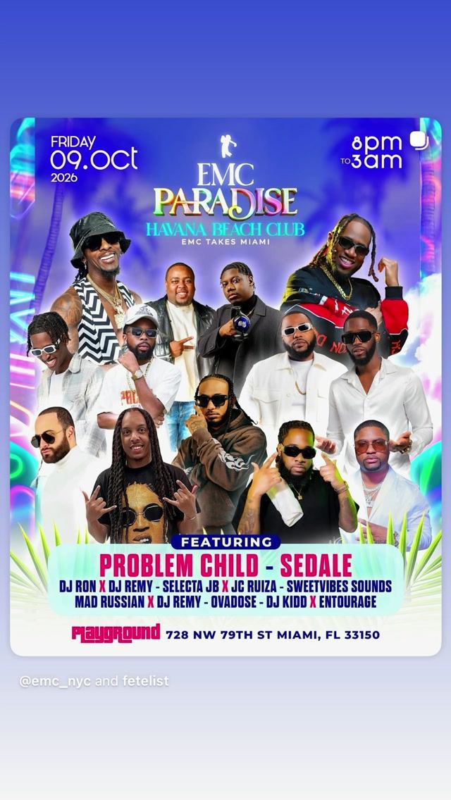 EMC Paradise: Havana Beach Club — flyer 3