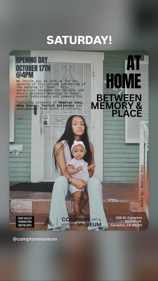 At Home: Between Memory & Place, Sat, Oct 17, Compton Art & History Museum