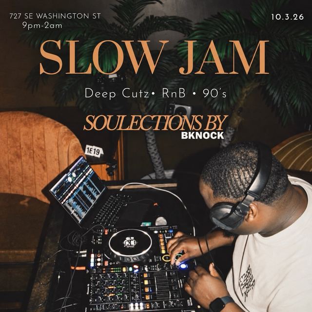 Slow Jam, Sat, Oct 3, Slow Jam