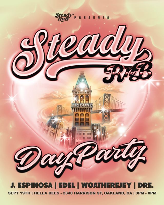 Steady R&B Day Party, Sat, Sep 19, Hella Bees, Adams Point