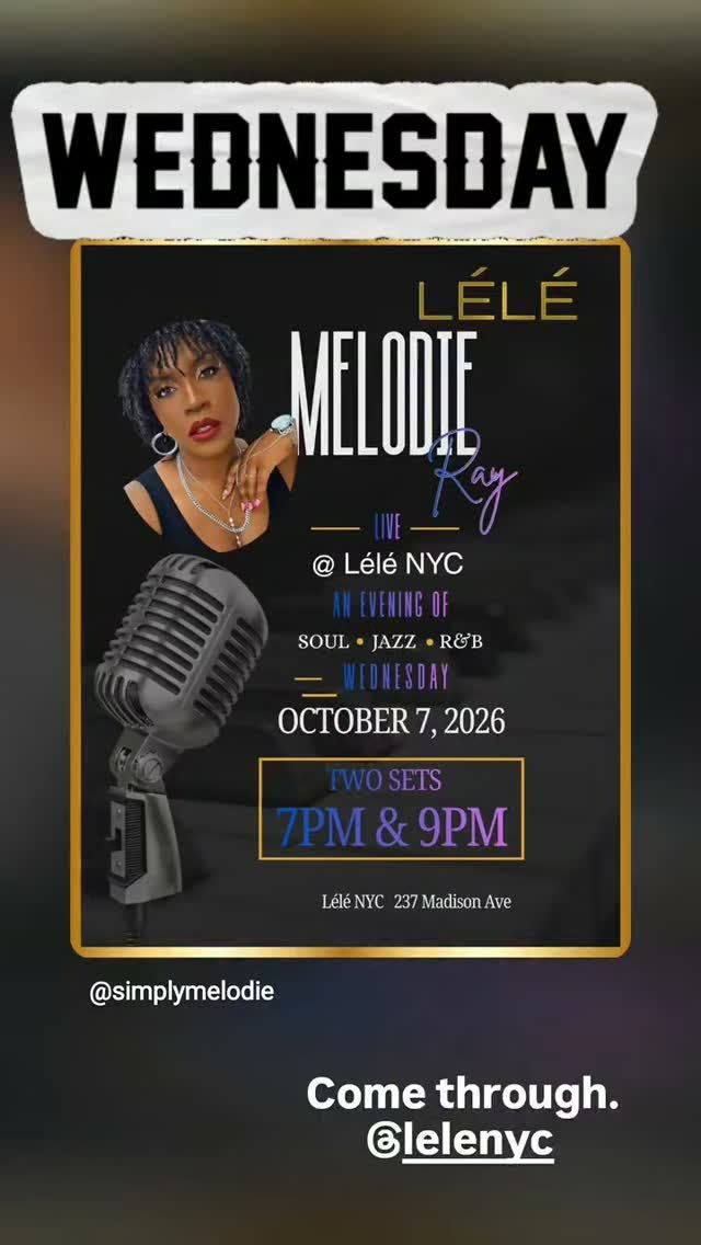 Melodie Ray Live