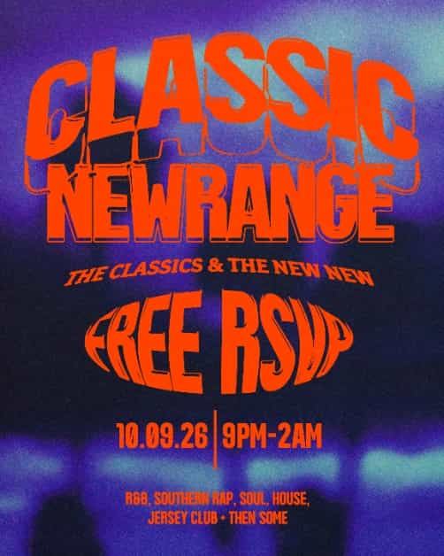 CLASSICNEWRANGE, Fri, Oct 9, Saint James Libations, Brooklyn, Brooklyn
