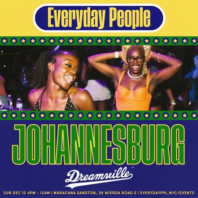 Everyday People Johannesburg, Sun, Dec 13, Maracana Sandton