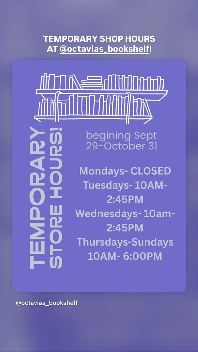Temporary Shop Hours