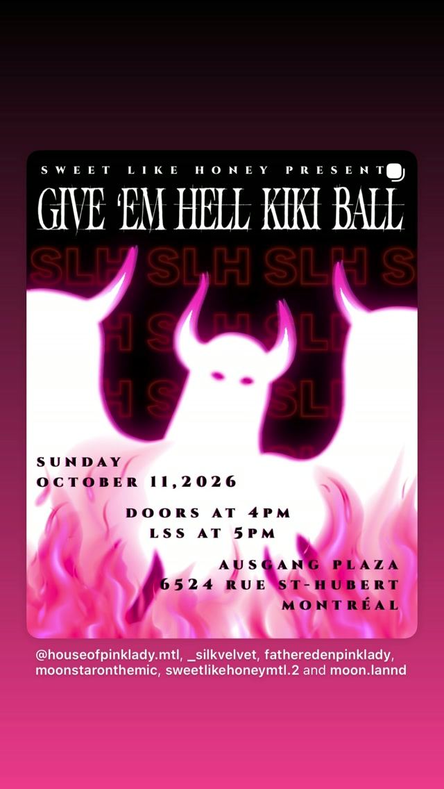 GIVE 'EM HELL KIKI BALL