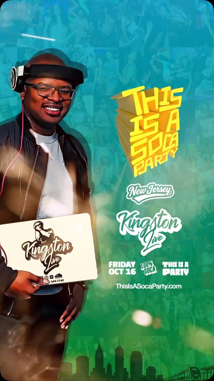 This is a SOCA Party - New Jersey - Oct — flyer 5