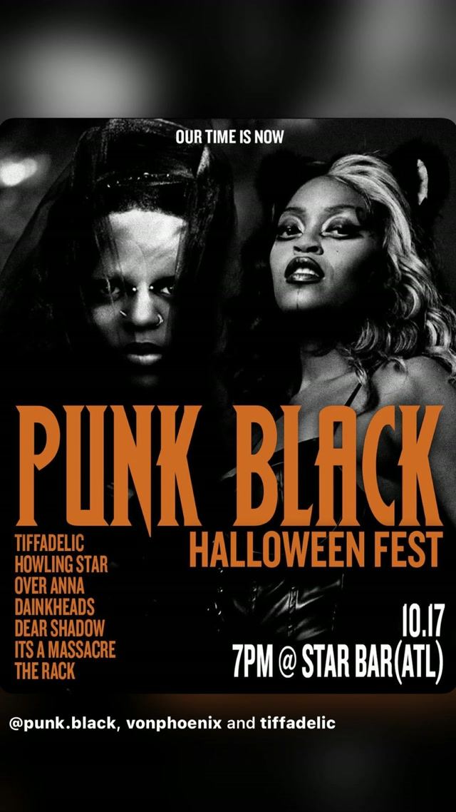 PUNK BLACK HALLOWEEN FEST