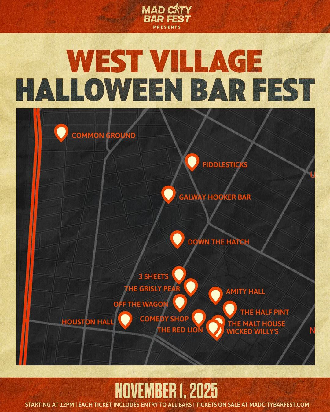 West Village Halloween Bar Fest
