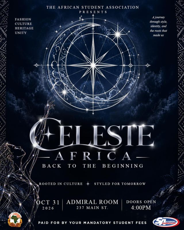 Celeste Africa - Back to the Beginning, Sat, Oct 31, Admiral Room, Downtown