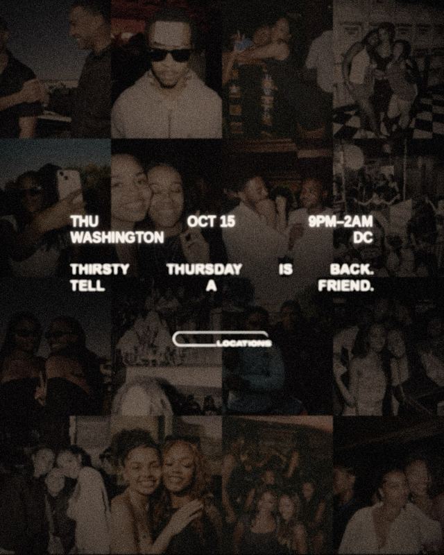 Thirsty Thursday, Thu, Oct 15, Grand Central