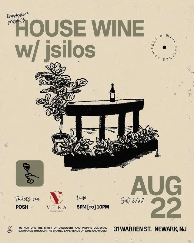 House Wine, Sat, Aug 22, Consigliere