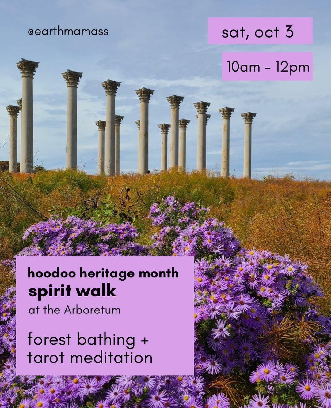 spirit walk at the Arboretum