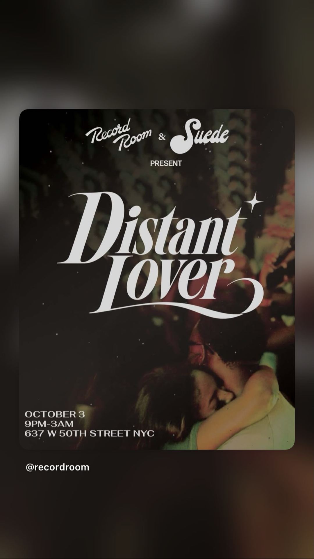 Distant Lover — flyer 3