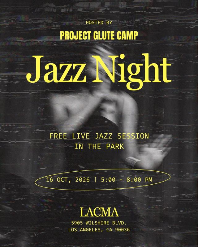 Jazz Night, Fri, Oct 16, LACMA