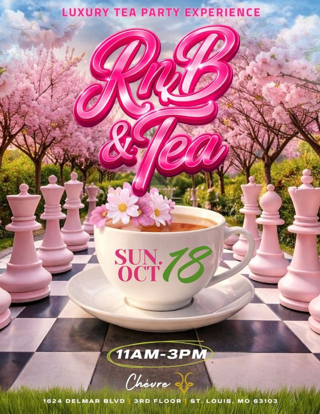 RNB & Tea, Sun, Oct 18, Chevre Events