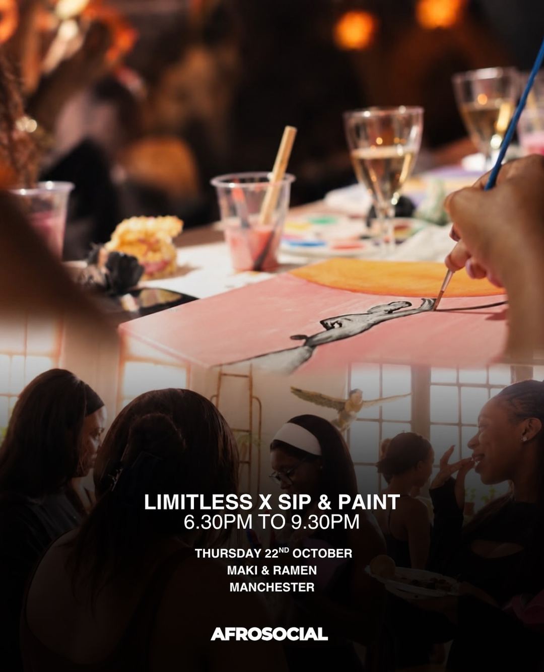 LIMITLESS x SIP & PAINT