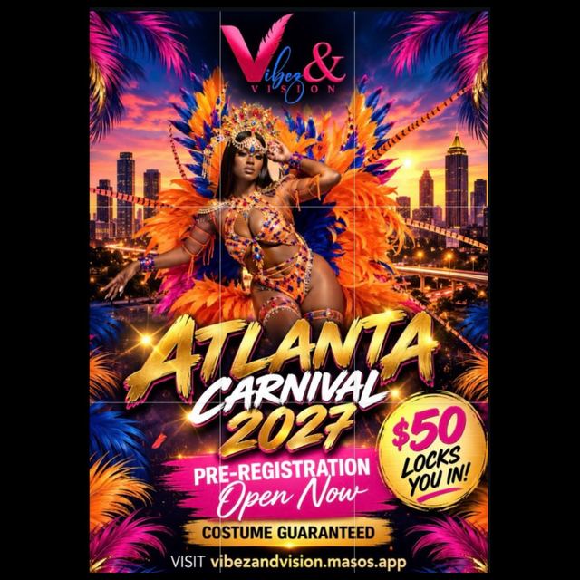 Atlanta Carnival 2027, Thu, May 27, 2027 – Sat, May 29, 2027