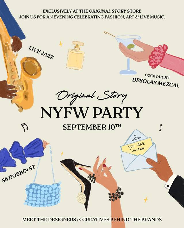 Original Story NYFW Party, Thu, Sep 10, The Original Story Store, Greenpoint