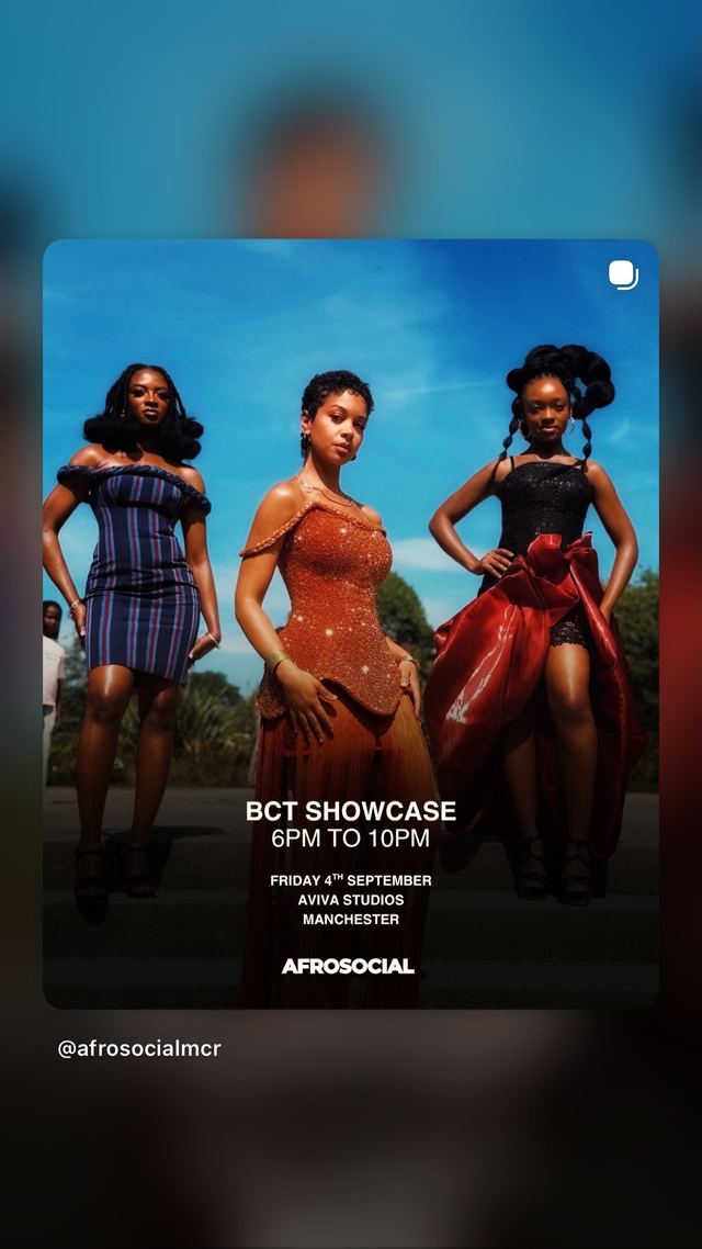 BCT Showcase, Fri, Sep 4, Aviva Studios
