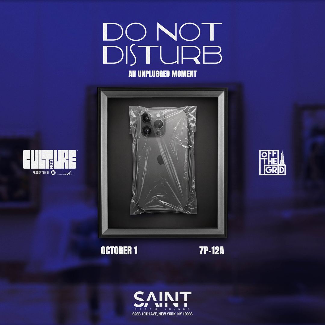 Do Not Disturb an Unplugged Moment