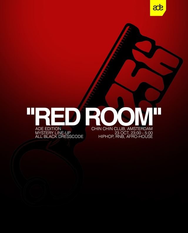 "RED ROOM" ADE EDITION, Fri, Oct 23, Chin Chin Club