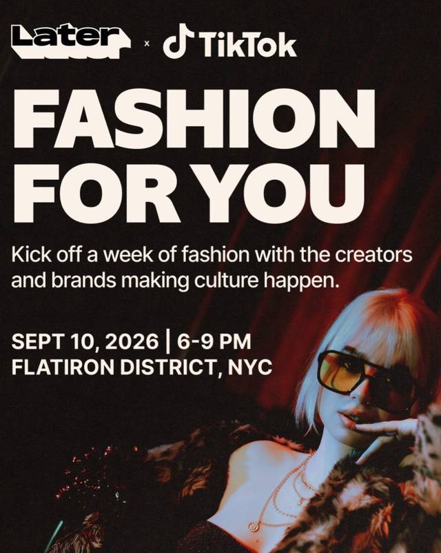 Fashion for You, Thu, Sep 10, Angel Orensanz, Flatiron District
