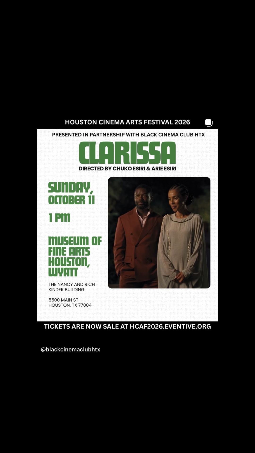 CLARISSA — flyer 2