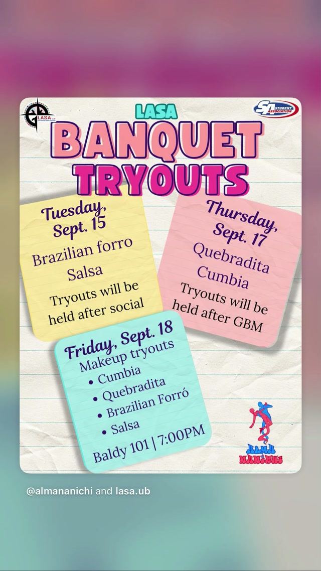 LASA Banquet Tryouts