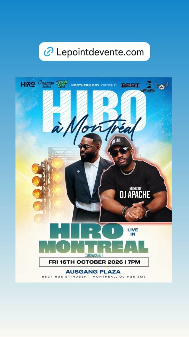 HIRO À MONTRÉAL