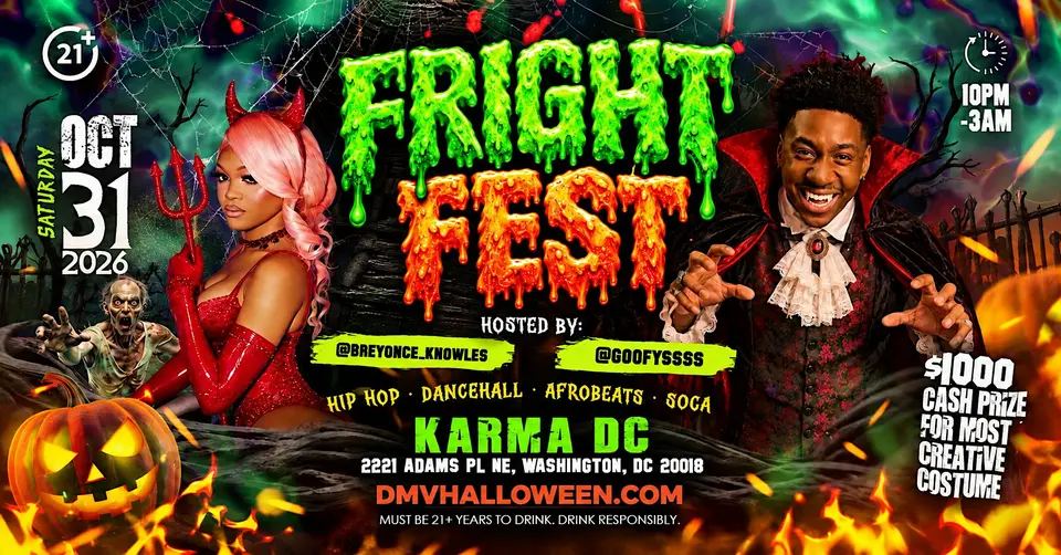 FRIGHT FEST 2026 (INTERNATIONAL HALLOWEEN BASHMENT/FETE)