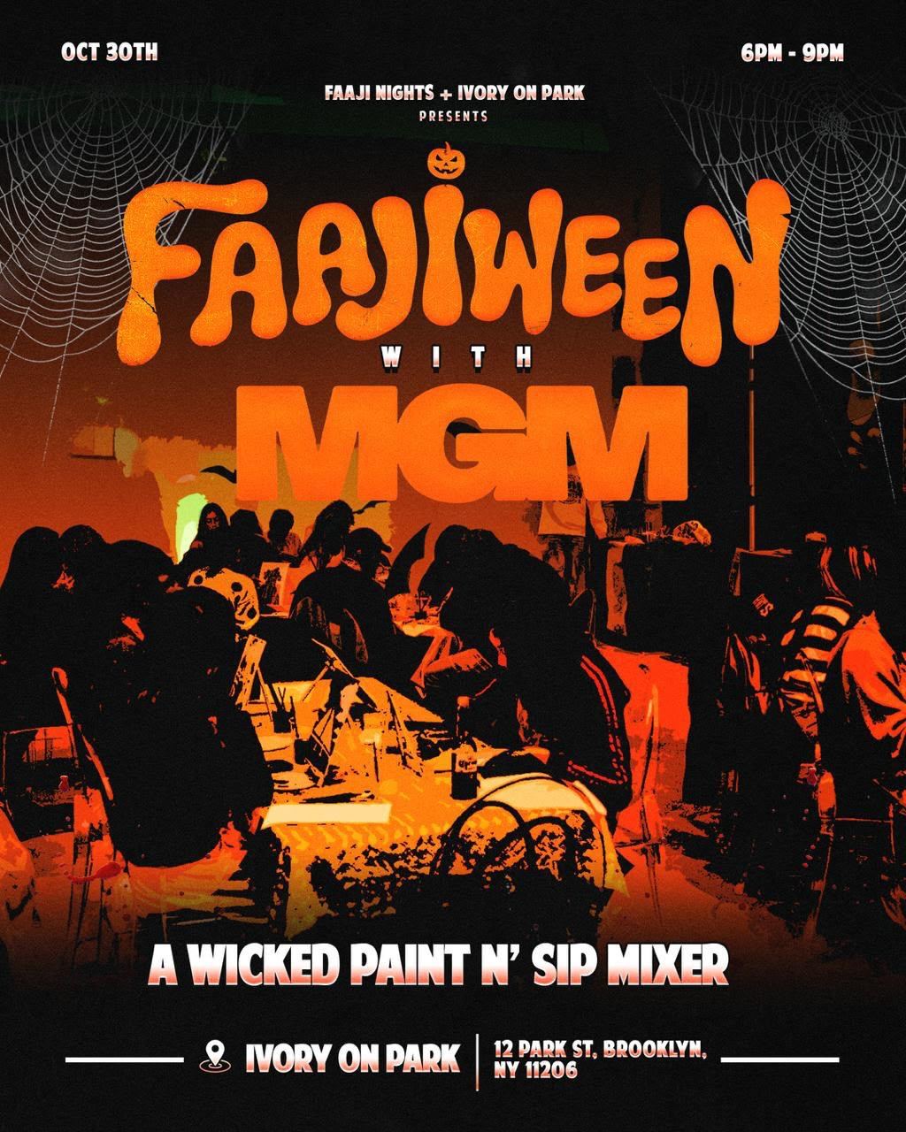 Faajiween with MGM: A Wicked Paint N' Sip Mixer