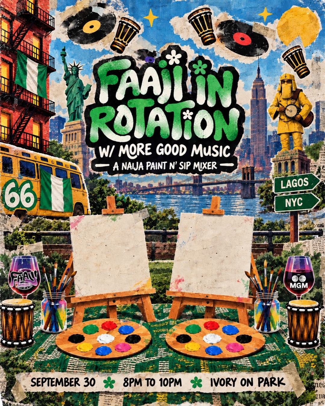 Faaji In Rotation w/ More Good Music — flyer 9