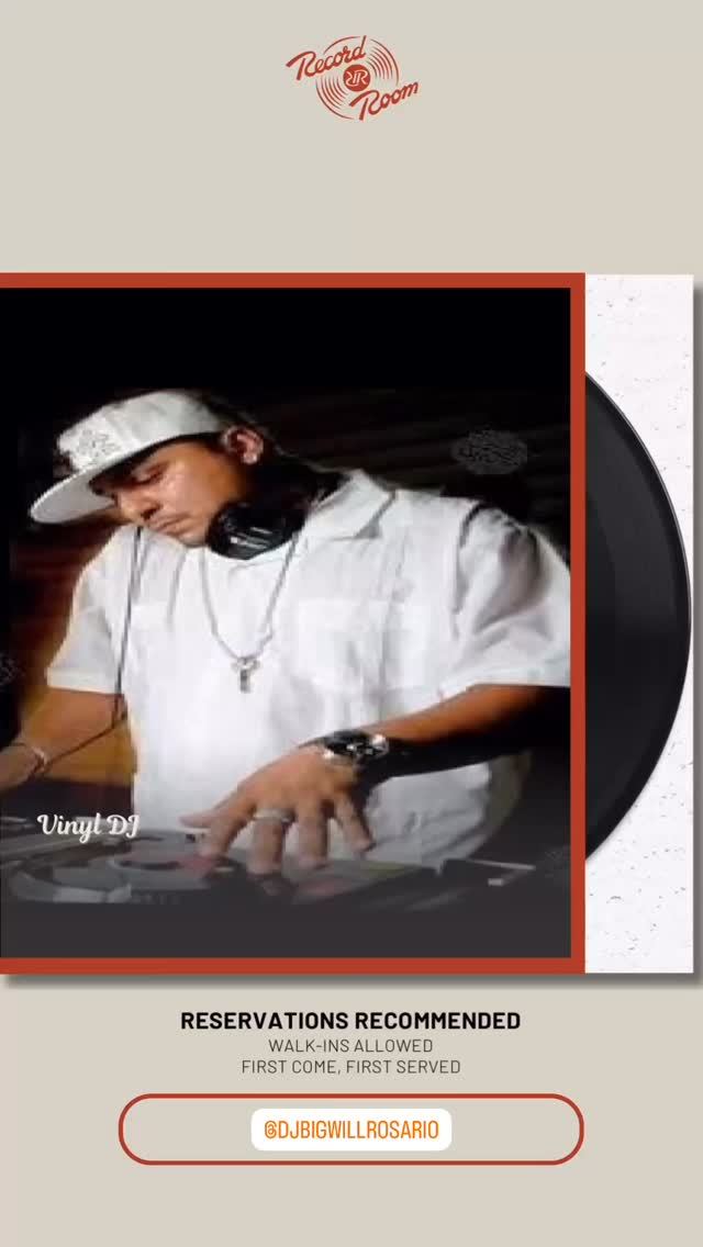 Vinyl DJ Big Will Rosario