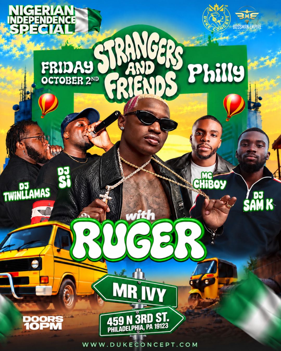 STRANGERS AND FRIENDS Philly
