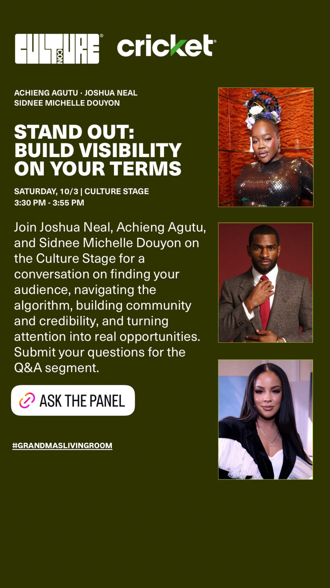 Stand Out: Building Visibility on Your Terms — flyer 2