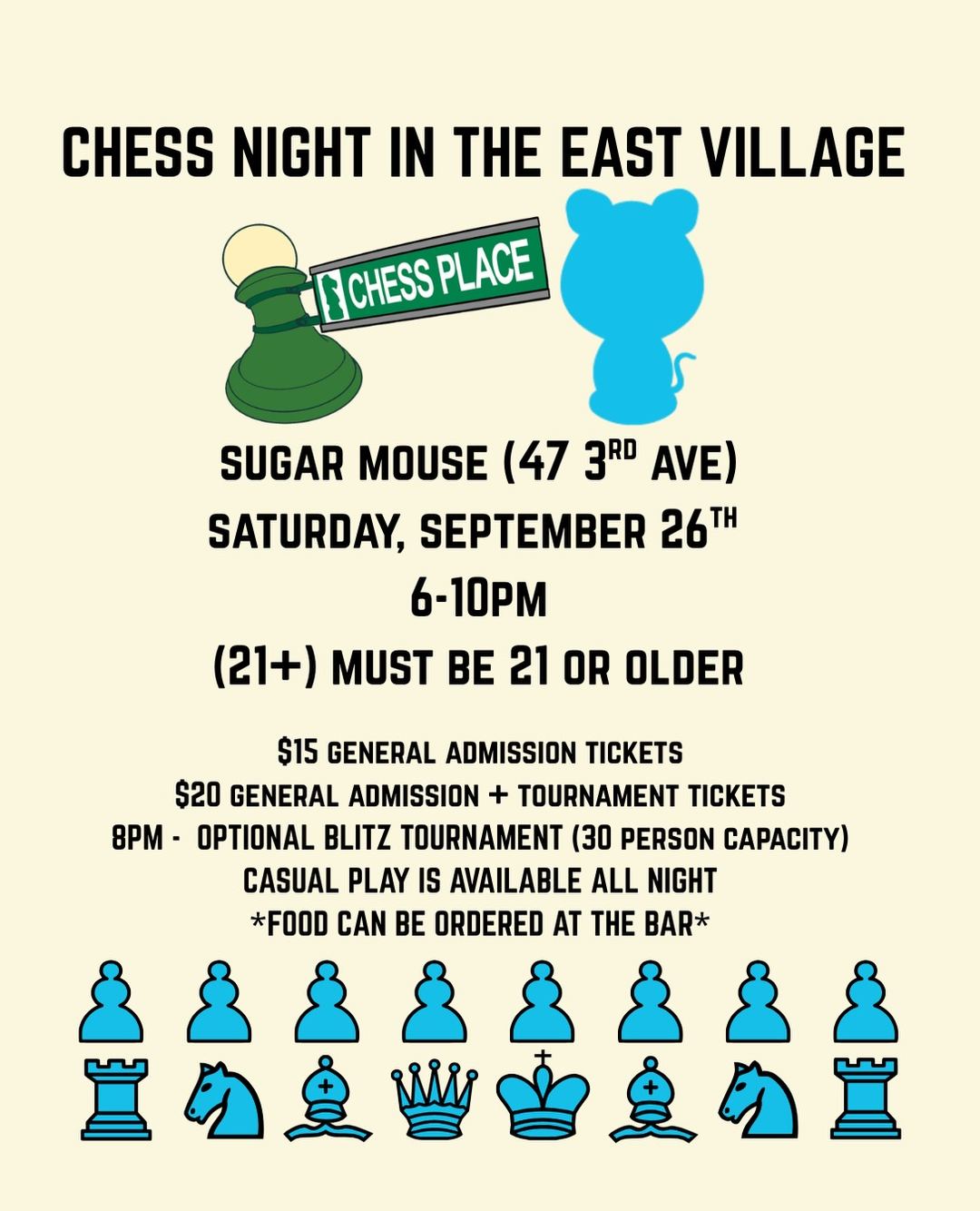 Chess Night in the East Village
