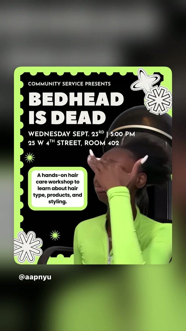 BEDHEAD IS DEAD, Wed, Sep 23