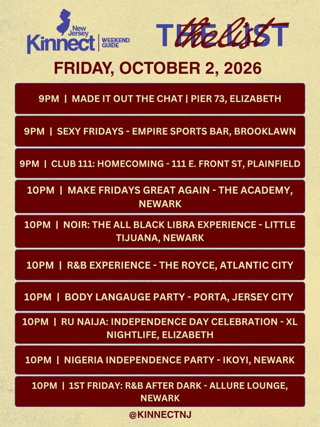 MADE IT OUT THE CHAT, Fri, Oct 2, Pier 73