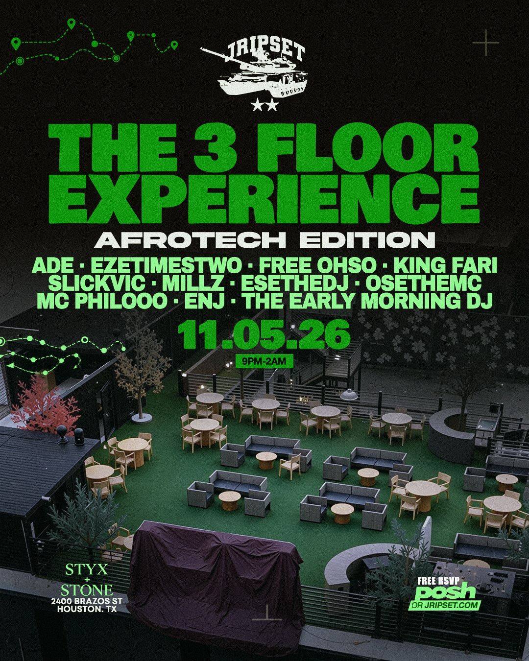 The 3 Floor Experience Afrotech Edition
