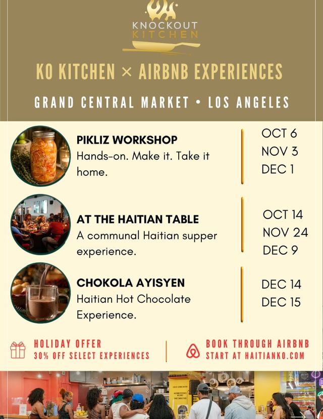 PIKLIZ WORKSHOP, Tue, Oct 6, Grand Central Market