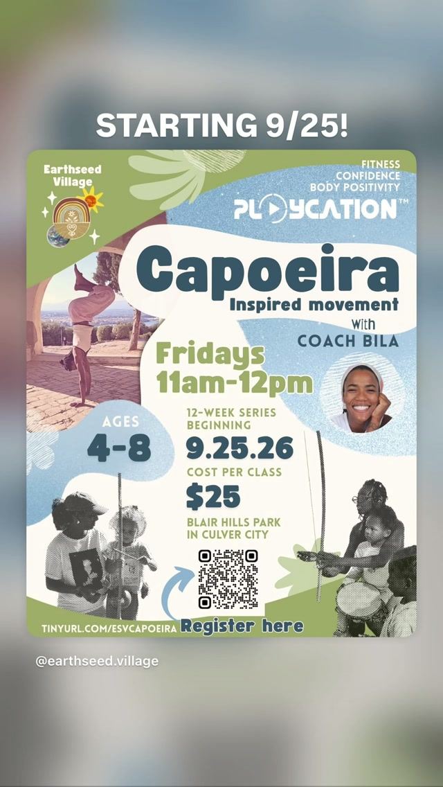 Capoeira Inspired movement, Fri, Sep 25, Blair Hills Park, Blair Hills
