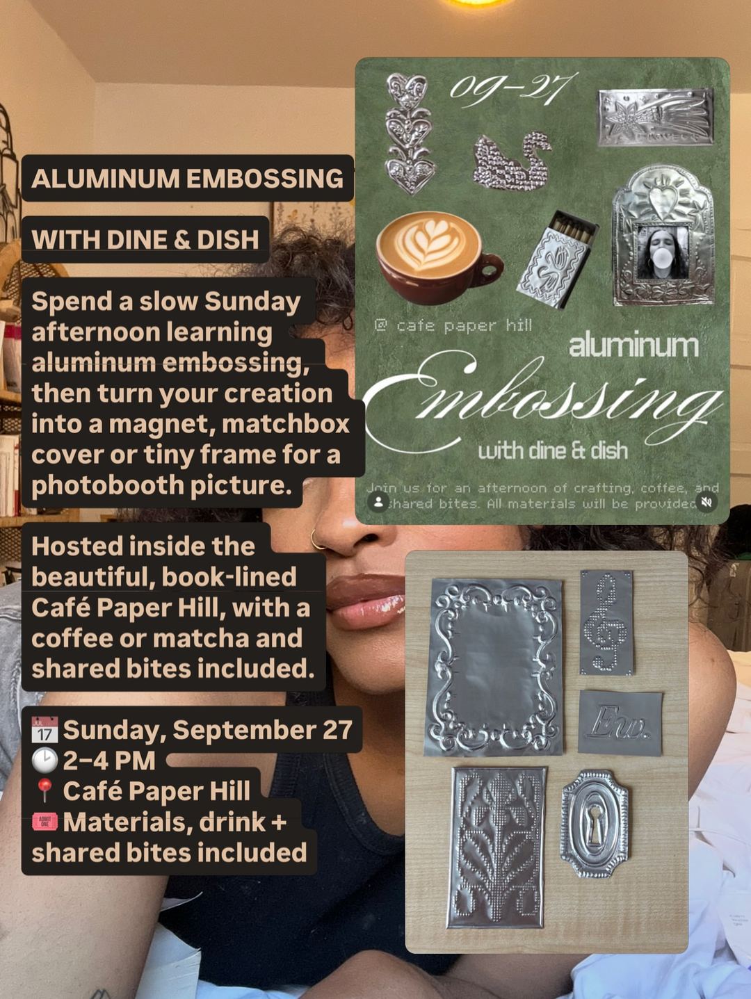 Aluminum Embossing with Dine & Dish